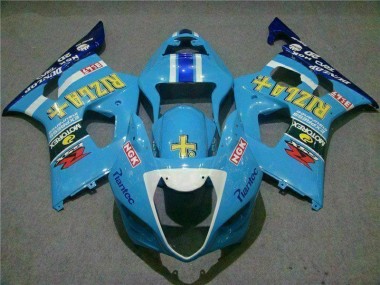 Buy 2003-2004 Blue Suzuki GSXR 1000 Bike Fairing Kit UK