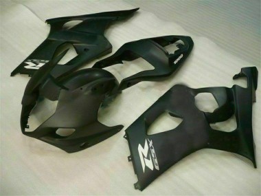 Buy 2003-2004 Matte Black Suzuki GSXR 1000 Motorbike Fairing Kits UK