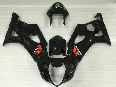 Buy 2003-2004 Glossy Black Suzuki GSXR 1000 Motor Fairings UK