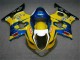 Buy 2003-2004 Yellow Blue Suzuki GSXR 1000 Bike Fairings UK