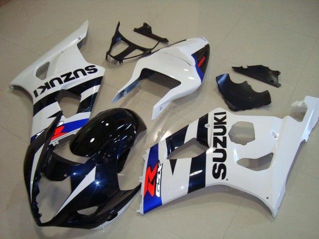 Buy 2003-2004 Dark Blue White Suzuki GSXR 1000 Replacement Fairings UK