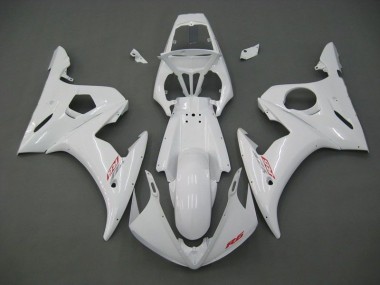 Buy 2003-2005 White Yamaha YZF R6 Motorbike Fairings UK