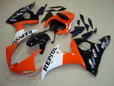 Buy 2003-2005 Repsol Yamaha YZF R6 Motor Bike Fairings UK