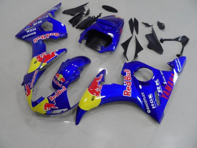 Buy 2003-2005 Red Bull Yamaha YZF R6 Motorcycle Replacement Fairings UK