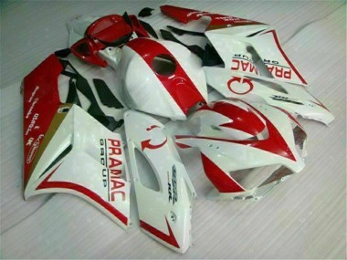 Buy 2004-2005 White Red Honda CBR1000RR Bike Fairings UK