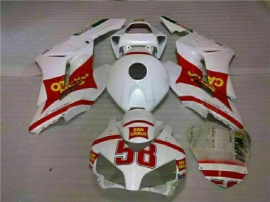 Buy 2004-2005 White Red Honda CBR1000RR Motorcycle Fairings UK