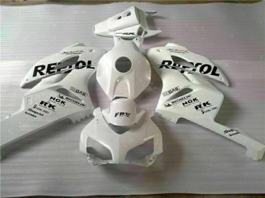 Buy 2004-2005 White Black Repsol Honda CBR1000RR Motorcycle Fairing Kit UK