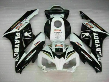 Buy 2004-2005 Black White Honda CBR1000RR Motorcycle Fairings UK