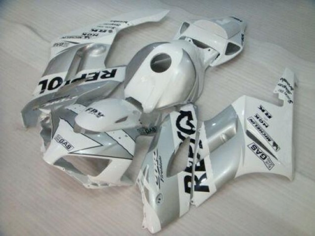 Buy 2004-2005 White Silver Black Repsol Repsol Honda CBR1000RR Motorcycle Fairing Kit UK