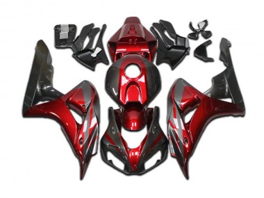 Buy 2004-2005 Candy Red Grey Black Honda CBR1000RR Bike Fairings UK