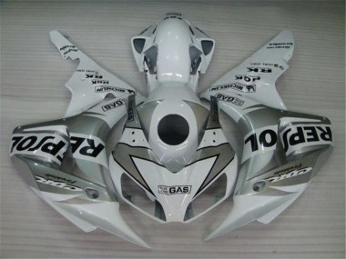 Buy 2004-2005 White Silver Black Repsol Honda CBR1000RR Replacement Fairings UK