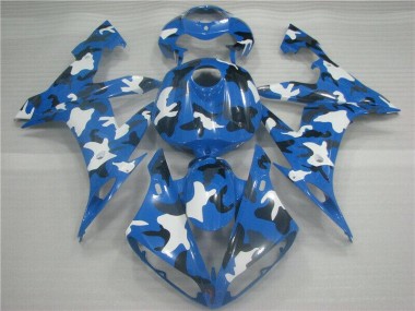 Buy 2004-2006 Red White Yamaha YZF R1 Motor Bike Fairings UK