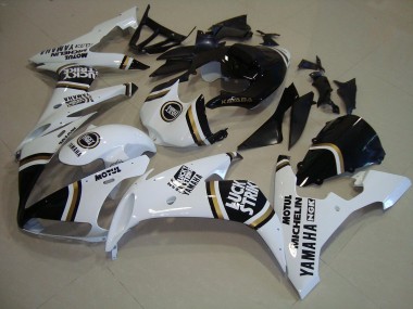 Buy 2004-2006 Black Gold White Yamaha YZF R1 Bike Fairing Kit UK