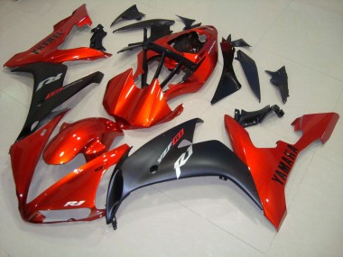 Buy 2004-2006 Red Matte Black Yamaha YZF R1 Motorbike Fairings UK