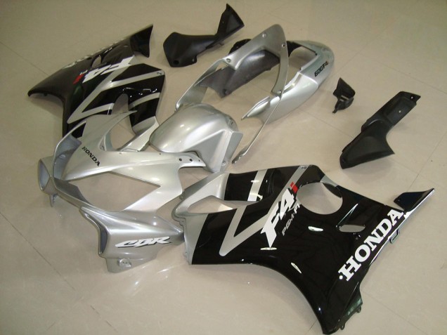 Buy 2004-2007 Black Silver Honda CBR600 F4i Motorcycle Fairing UK