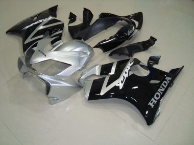 Buy 2004-2007 Black Silver Honda CBR600 F4i Motorcycle Fairing Kits UK