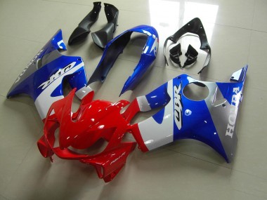 Buy 2004-2007 Blue Red White Honda CBR600 F4i Replacement Motorcycle Fairings UK