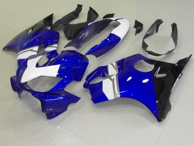 Buy 2004-2007 White Blue Black Honda CBR600 F4i Bike Fairing Kit UK