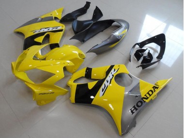 Buy 2004-2007 Yellow Grey Honda CBR600 F4i Motorbike Fairing Kits UK