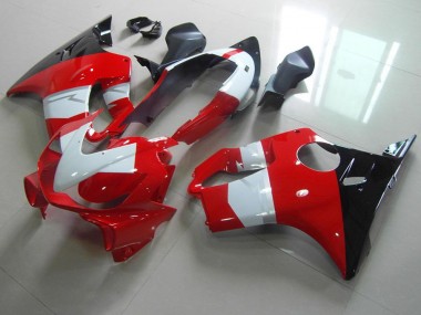 Buy 2004-2007 Red White Black Honda CBR600 F4i Motorcycle Fairings Kit UK