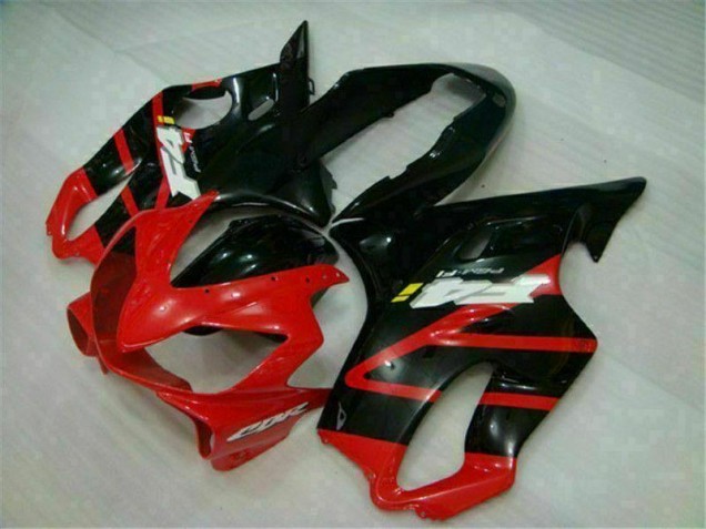 Buy 2004-2007 Red Black Honda CBR600 F4i Motorcycle Fairings Kits UK