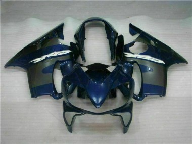 Buy 2004-2007 Blue Silver Honda CBR600 F4i Motorcycle Fairings Kit UK