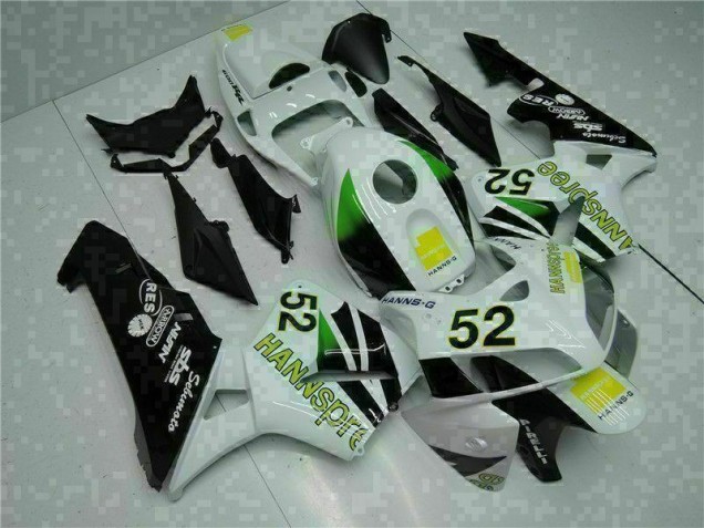 Buy 2005-2006 White Yellow Green 52 Honda CBR600RR Motorcycle Bodywork UK