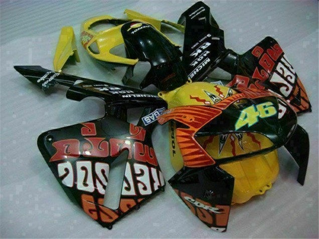 Buy 2005-2006 Black Red Yellow 46 Honda CBR600RR Motorcycle Fairing UK