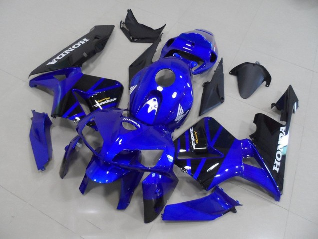 Buy 2005-2006 Blue Black Honda CBR600RR Replacement Motorcycle Fairings UK