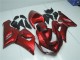 Buy 2005-2006 Candy Red Kawasaki ZX6R Motorcycle Fairing Kits UK