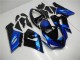 Buy 2005-2006 Blue Black Kawasaki ZX6R Motorcycle Fairing Kits UK