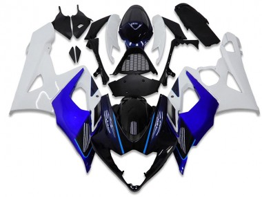 Buy 2005-2006 Blue White Suzuki GSXR 1000 Motorcycle Fairing Kits UK