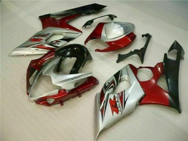 Buy 2005-2006 Red White Suzuki GSXR 1000 Bike Fairings UK