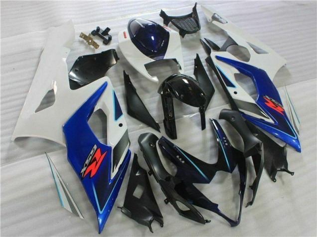 Buy 2005-2006 Black Blue White Suzuki GSXR 1000 Motorbike Fairing UK