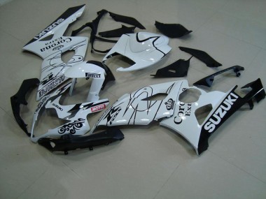 Buy 2005-2006 White Corona Suzuki GSXR 1000 Motorcycle Replacement Fairings UK