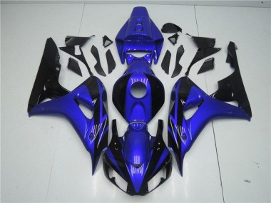 Buy 2006-2007 Blue Black Honda CBR1000RR Moto Fairings UK