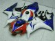 Buy 2006-2007 Blue White Honda CBR1000RR Motorbike Fairing Kits UK