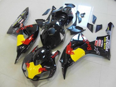 Buy 2006-2007 Black Red Bull Honda CBR1000RR Bike Fairing Kit UK