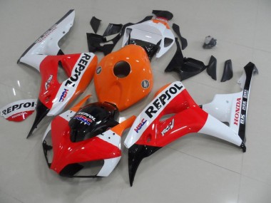 Buy 2006-2007 Black Red White Repsol Honda CBR1000RR Motorbike Fairing Kits UK