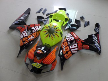 Buy 2006-2007 Fluro Rossi Honda CBR1000RR Bike Fairings UK