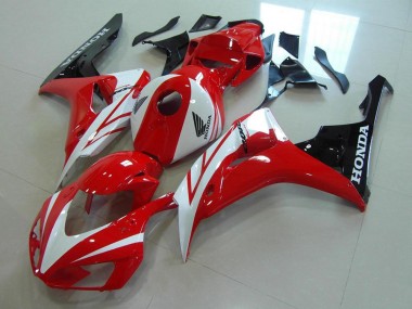 Buy 2006-2007 Red White Honda CBR1000RR Motorcycle Fairing Kits UK