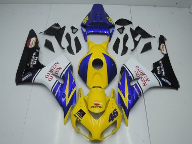 Buy 2006-2007 Yellow Nastro Honda CBR1000RR Motorcycle Fairings Kit UK