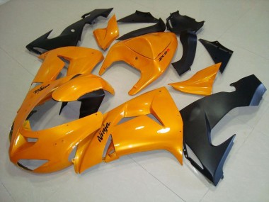 Buy 2006-2007 Orange Kawasaki ZX10R Motorcycle Fairings Kits UK