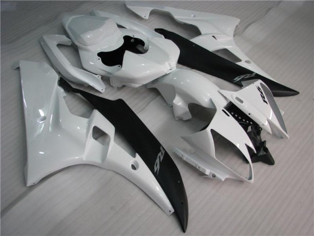 Buy 2006-2007 White Black Yamaha YZF R6 Motorcycle Bodywork UK