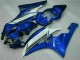 Buy 2006-2007 Blue White Yamaha YZF R6 Bike Fairings UK