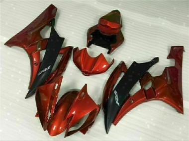 Buy 2006-2007 Red Yamaha YZF R6 Replacement Motorcycle Fairings UK