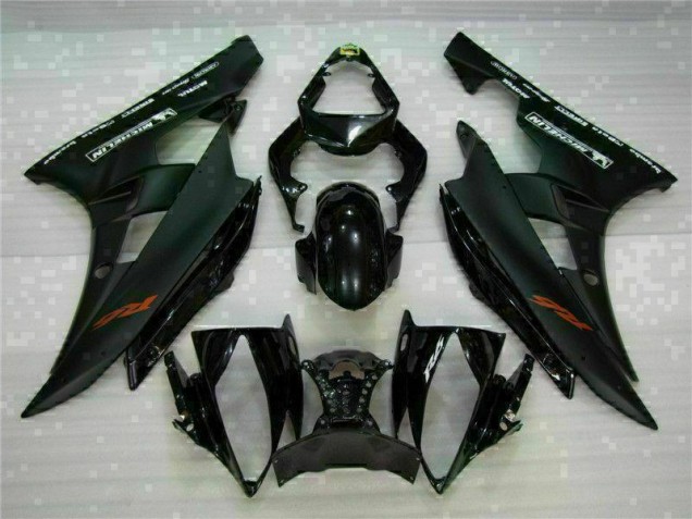 Buy 2006-2007 Black Yamaha YZF R6 Motorbike Fairing Kits UK