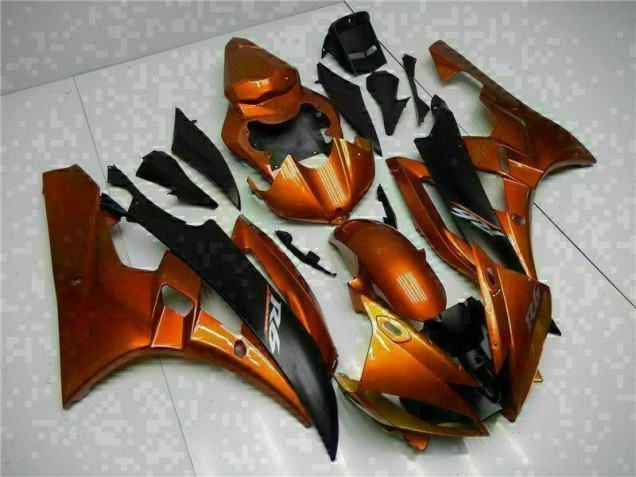 Buy 2006-2007 Orange Yamaha YZF R6 Motorbike Fairing Kits UK