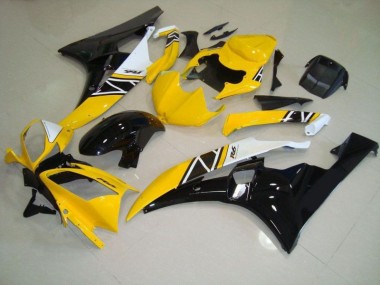 Buy 2006-2007 Yellow Yamaha YZF R6 Motorbike Fairings UK