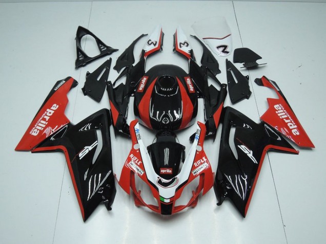 Buy 2006-2011 Black and Red Aprilia RS125 Motorcycle Fairing UK